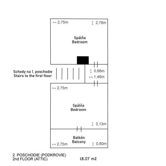 Chata, 3 podlažná, výborná a tichá lokalita pri Veľkej pláži