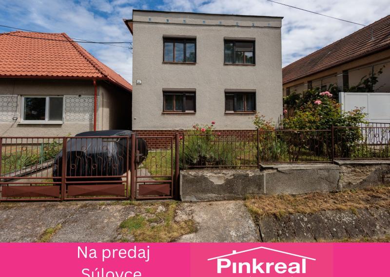 PINKREAL - RD Súlovce, 1 568 m² pri lese. Pokoj a príroda